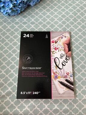 Spectrum Noir Hand Lettering Decor Pad 24 Pages NEW